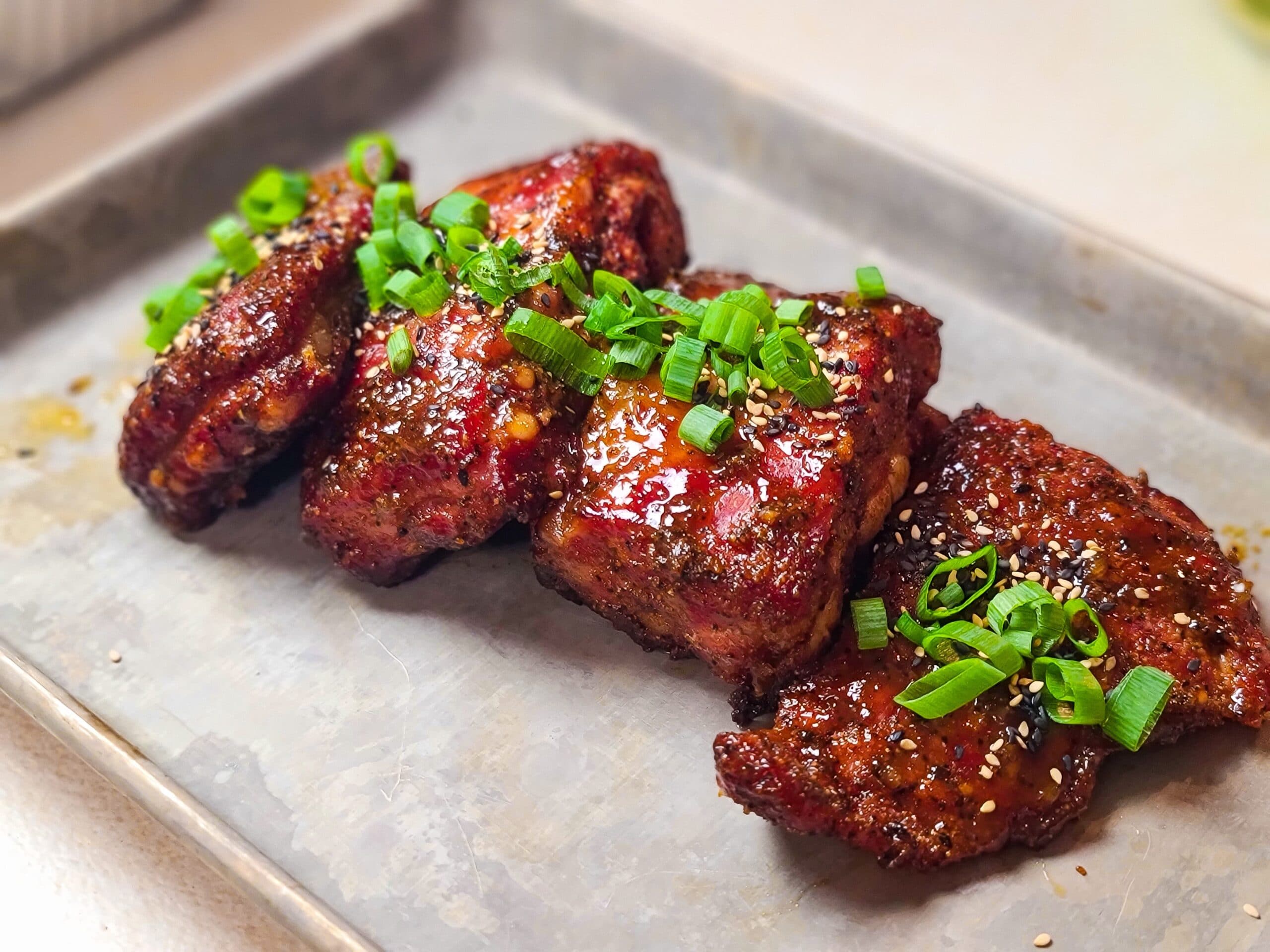 Asian Spiced Rib Tips Recipe Pasatiempo Barbecue